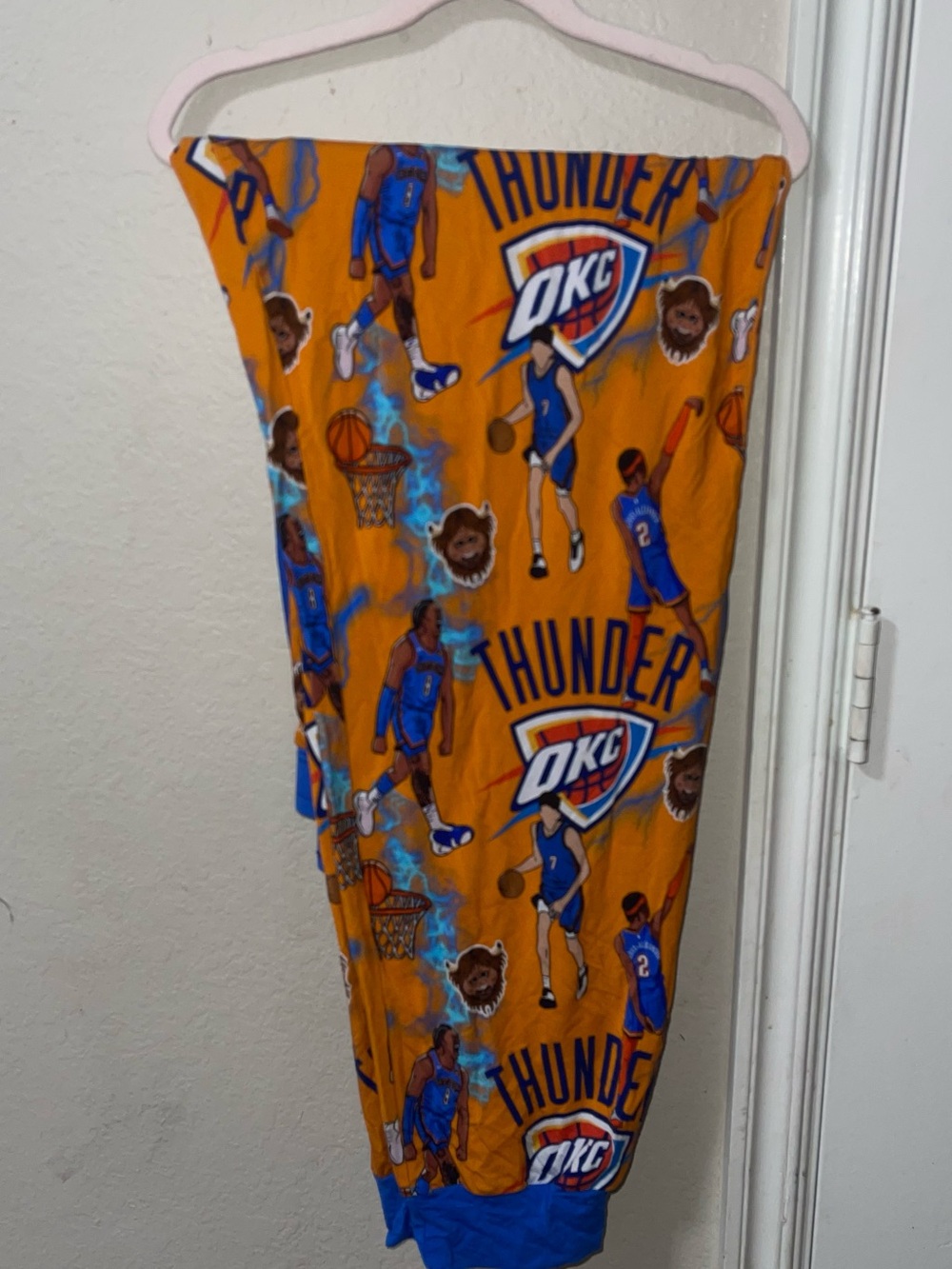 Oklahoma City Thunder Women’s Bamboo Pants- Orange